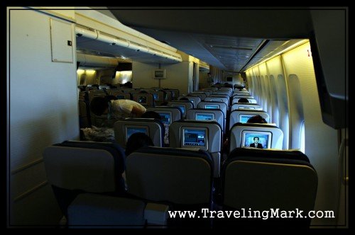 Korean Air Flight - Spacious Plane with Interactive Screens