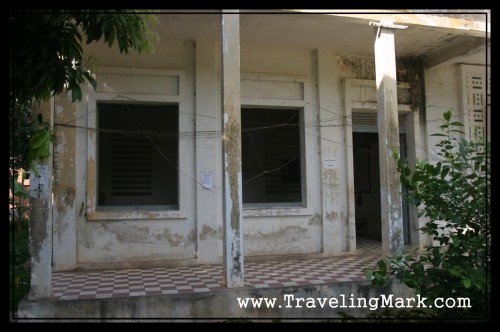 View of the Classroom from the Wat Preah Prom Rath Grounds