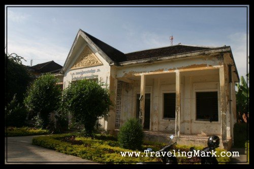 This Small Building in Bad Condition Serves as English School at Wat Pream Prom Rath