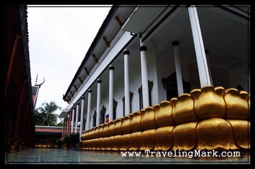 View of the Wat Preah Prom Roth from the Walkway Around the Temple