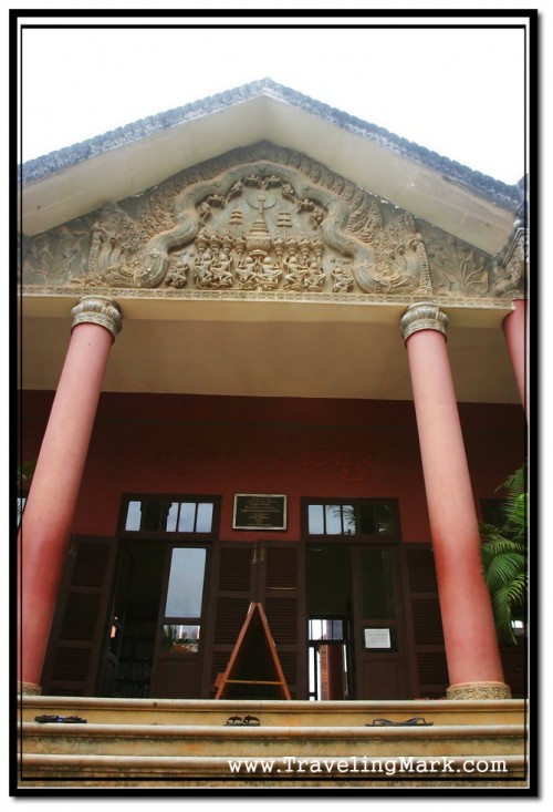 Photo: Entrance to Center for Khmer Studies at Wat Damnak Area