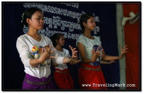 Photo: Apsara Dancing Has a Lot of Movement in Flexible Fingers