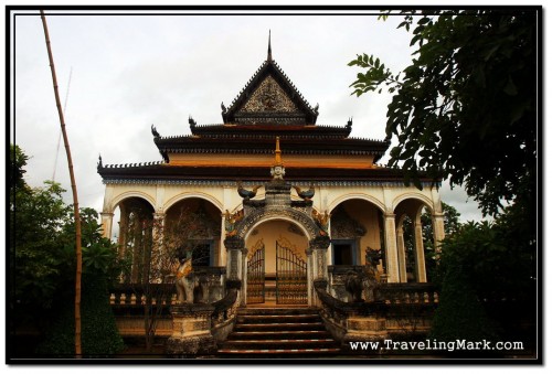 Wat Bo Main Pagoda Photo Wat Bo Main Pagoda Photo