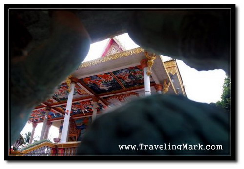 Photo: View of Wat Kesararam Through Balustrade