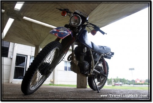 Photo: Politur Motorbike Used by Police Who Serve Foreigners on Vacation in the Dominican Republic