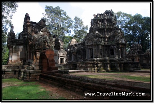 Photo: Chau Say Thevoda - Notice Collapsed Lotus Tower Which Originally Resembled Angkor Wat Towers