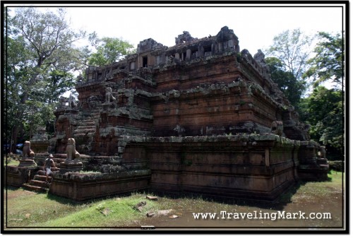 Photo: Phimeanakas Temple Located Within the Royal Palace Area of Angkor Thom