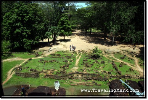 Photo: View from the Top of the Phimeanakas Temple Photo: View from the Top of the Phimeanakas Temple