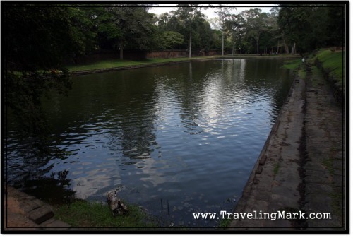 Photo: Sras Srei Pool in the Angkor Thom Royal Palace Area Photo: Sras Srei Pool in the Angkor Thom Royal Palace Area