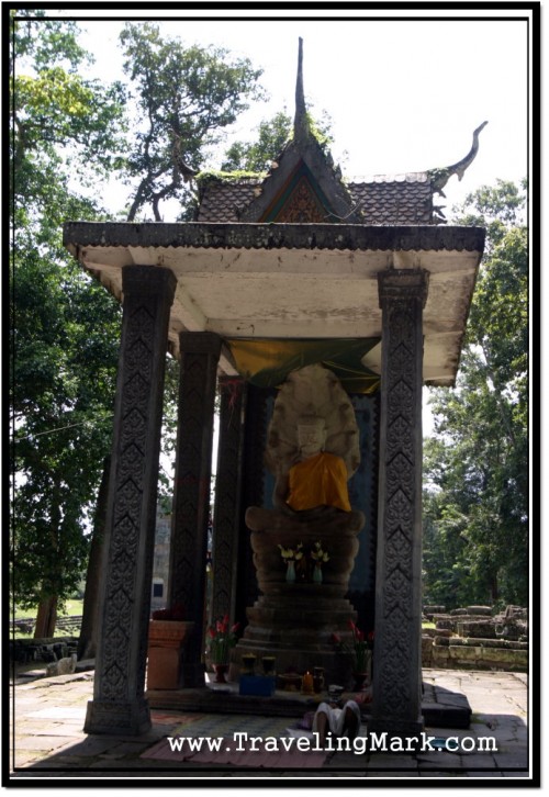 Photo: Original Buddha Image from Bayon Now Calls Vihear Prampil Loveng Its Home Photo: Original Buddha Image from Bayon Now Calls Vihear Prampil Loveng Its Home