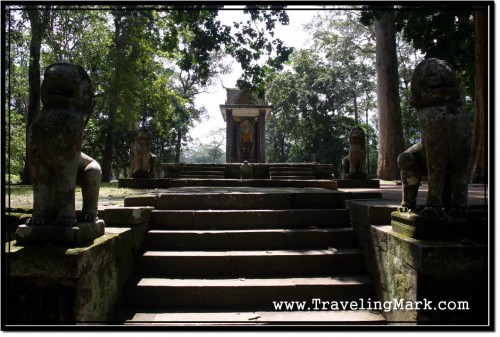 Photo: Vihear Prampil Loveng Terrace Entrance Stairway