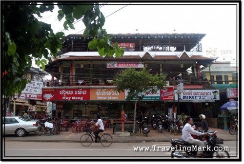 Photo: Huy Meng Mini Mart in Siem Reap - Many Child Slaves Insist on Buying Them Food from There