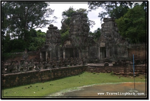 Photo: East Face of Preah Khan Where Fake Orphanage Kids Attempted to Steal My Bike