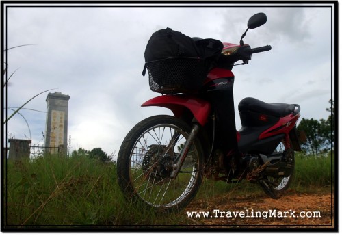 Photo: Kolao Rio Motorcycle I Rented in Phonsavan, Laos