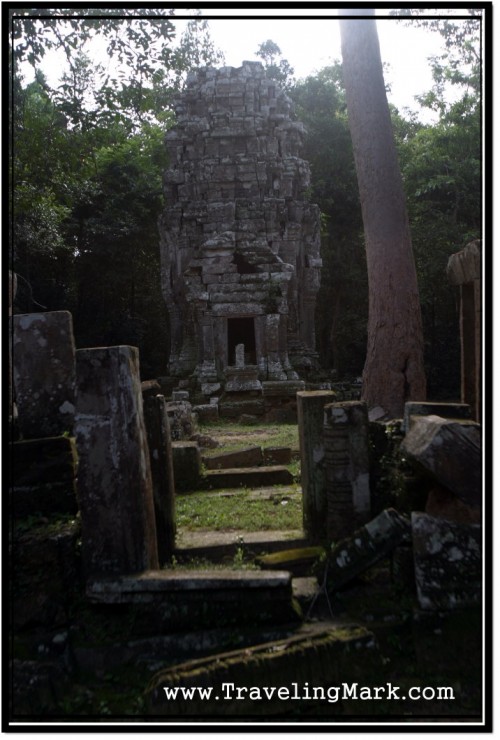 Photo: Crumbling Tower of the Chapel of the Hospital Photo: Crumbling Tower of the Chapel of the Hospital