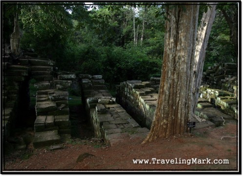 Photo: Remains of Spean Thma, Angkor, Cambodia Photo: Remains of Spean Thma, Angkor, Cambodia