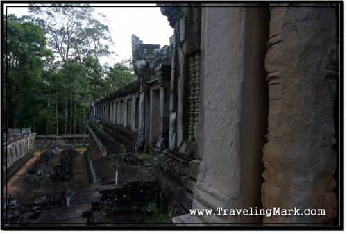 Photo: Stone Wall of Ta Keo Temple