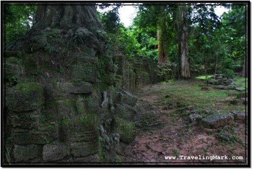 Photo: Ancient Stone Wall That Goes Around Krol Romeas