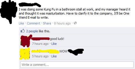 Facebook Screenshot - Having His Mind on Facebook Even When She Poops, This Man Spent His Bathroom Time Thinking of New Update That Would Impress Facebook Screenshot - Having His Mind on Facebook Even When She Poops, This Man Spent His Bathroom Time Thinking of New Update That Would Impress