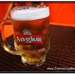 Photo: Fresh Glass of Angkor Draught