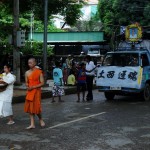 Buddhist Funeral Procession in Siem Reap