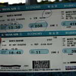 Korean Air Boarding Passes