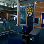 Paid Internet Station at the YVR