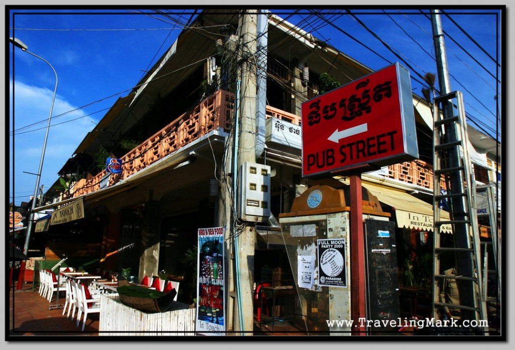 Photo: Pub Street in Siem Reap