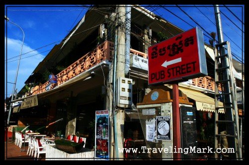 Photo: Pub Street in Siem Reap