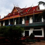 Newly Restored University Building Within the Wat Preah Prom Rath Temple Grounds