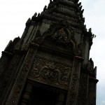 Main Greavestone at Wat Preah Prom Rath Temple in Siem Reap