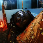 Close-Up Photo of the Reclining Buddha