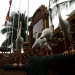 Cranes Sitting on a Cannon from Dap Chhoun Rule