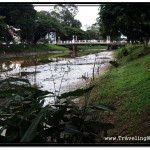 Water in the Siem Reap River is Dirty. Human and Chemical Waste Pollute the Water Dubbed by Garbage that’s Not Bio Degradeable