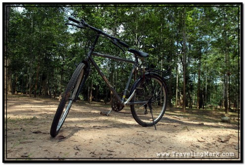 Picture of My Bad-Ass Mountain Bike I Took in Angkor Wat Area