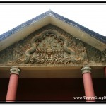 Photo: The Carved Gable on Top of Center for Khmer Studies Building