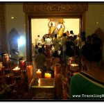 Buddhist Devotees Gathered Round Preah Ang Chek Preah Ang Chorm Shrine to Commemmorate Pchum Ben Festival