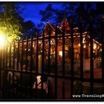 Viewof Preah Ang Chek Preah Ang Chorm Shrine Through Surrounding Fence