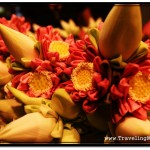 Flower Bouquets For Sale at Royal Independence Gardens in Siem Reap