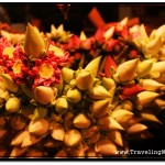 These Nicely Decorated Flowers Were For Sale at Preah Ang Chek Preah Ang Chorm Shrine