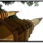 Golden Stupas at Wat Bo Area