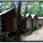 Monk Dwellings at Wat Bo Grounds Photo