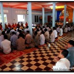 Pchum Ben – Festival of the Dead, Notice the Time on the Clock. I Had 15 Minutes Till my English Lecture at 5pm