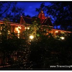 View of Preah Ang Chek Preah Ang Chorm Shrine Through Trees of Royal Independence Gardens