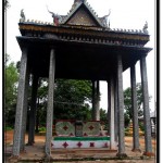 One of Many Shrines Found at Wat Bo Compound