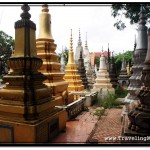 Surrounded by Stupas at Wat Bo, Siem Reap, Cambodia