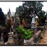 Tops of Many Stupas – Photo Taken from Wat Bo Main Temple Walkway