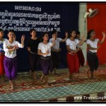 Photo: Synchronized Apsara Dancing by Young Cambodian Amateurs