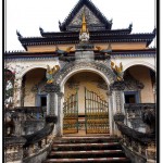 Wat Bo Main Temple View from the West