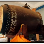 Beautiful Hand Made Drum at Wat Damnak